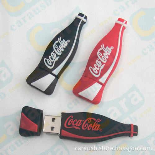 USB 2.0 Coca Cola bottle shape customized can appearance flash disk Pepsi cola bottles cans Usb sticks
